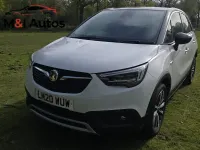 Used Vauxhall Crossland X Elite 120 HP (88 kW) 2020 White SUV
