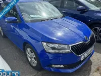 Used Skoda Fabia SE 60 HP (44 kW) 2020 Blue Hatchback