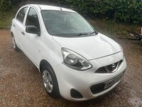 Used Nissan Micra Visia 2016 White Hatchback