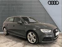 Used Audi A3 S-Line 187 HP (137 kW) 2018 Grey Sedan