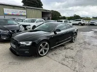 Used Audi A5 Black Edition 177 HP (130 kW) 2014 Black Coupe
