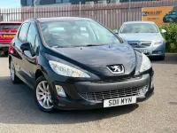 Used Peugeot 308 Envy 120 HP (88 kW) 2011 Black Hatchback
