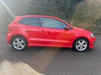 Used VW Polo R-line 110 HP (80 kW) 2013 Red Hatchback