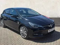 Used Vauxhall Astra SRi 143 HP (105 kW) 2020 Black Hatchback