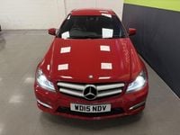 Used Mercedes C220 Sport Edition 170 HP (125 kW) 2015 Red Coupe