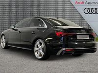 Used Audi A4 S-Line 200 HP (147 kW) 2022 Black Sedan