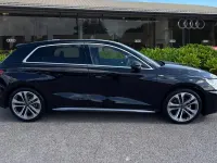 New Audi A3 Sportback S-Line 2026 Black Hatchback
