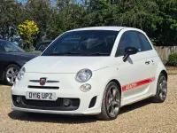 Used Abarth 595 140 HP (102 kW) 2016 White Hatchback