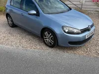 Usado VW Golf VI SE 140 HP (102 kW) 2009 Azul Citadino