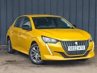 Used Peugeot 208 Active Premium 75 HP (55 kW) 2022 Yellow Hatchback