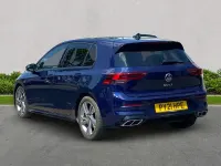 Used VW Golf VIII R-line 150 HP (110 kW) 2021 Blue Hatchback