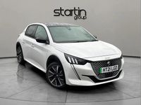 Used Peugeot e-208 GT 100 kW (136 HP) 2021 White Hatchback