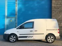 Used VW Caddy 104 HP (76 kW) 2009 White MPV