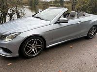 Used Mercedes E220 AMG 2014 White Cabriolet