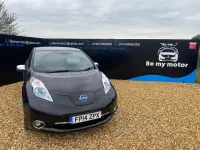 Used Nissan Leaf Acenta 80 kW (109 HP) 2014 Black Hatchback