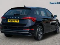 Used Skoda Scala SE 116 HP (85 kW) 2020 Black Hatchback