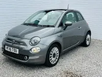 Used Fiat 500 Lounge 69 HP (50 kW) 2016 Grey Hatchback