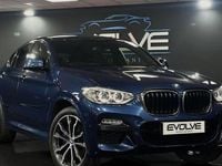 Used BMW X4 M Sport 190 HP (139 kW) 2018 Blue SUV
