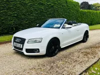 Used Audi A5 Cabriolet S-Line 2011 White Cabriolet