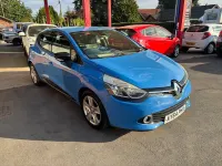 Used Renault Clio Dynamique 75 HP (55 kW) 2014 Blue Hatchback