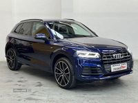 Used Audi Q5 S-Line 190 HP (139 kW) 2019 Blue SUV