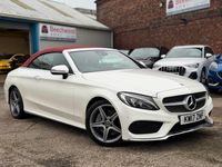 Used Mercedes C250 AMG Line Premium Plus 2017 White Cabriolet