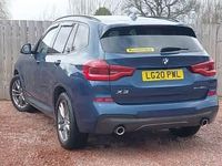 Used BMW X3 M Sport 190 HP (139 kW) 2020 Blue SUV