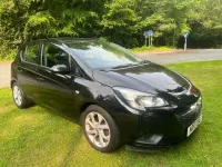 Used Vauxhall Corsa SRi 75 HP (55 kW) 2016 Black Hatchback