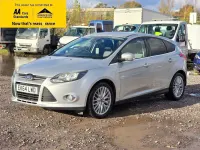 Used Ford Focus Zetec 125 HP (91 kW) 2014 Silver Hatchback