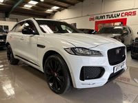 Begagnad Jaguar F-Pace S 380 HK (279 kW) 2017 Vit SUV