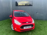 Usado Ford B-MAX Titanium 105 HP (77 kW) 2013 Vermelho Monovolume