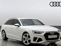 Used Audi A4 S-Line 2024 White Estate