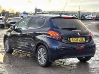 Used Peugeot 208 Allure 110 HP (80 kW) 2018 Blue Hatchback