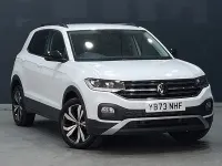 Used VW T-Cross Black Edition 110 HP (80 kW) 2024 White SUV