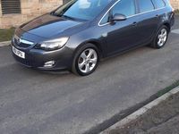 Used Vauxhall Astra SRi 160 HP (117 kW) 2011 Grey Estate