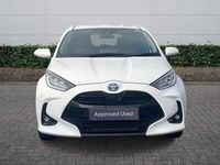 Used Toyota Yaris Hybrid Design 2024 White Hatchback