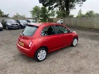 Used Nissan Micra Acenta 2008 Red Hatchback