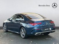 Used Mercedes CLA250 AMG Line Premium Plus 224 HP (164 kW) 2021 Blue Sedan