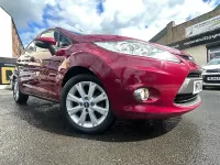 Used Ford Fiesta Zetec 70 HP (51 kW) 2010 Red Hatchback