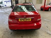 Used Mercedes C220 Sport Edition 2011 Red Sedan