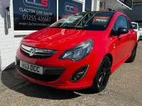 Used Vauxhall Corsa Edition 85 HP (62 kW) 2013 Red Hatchback