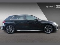 Used Audi A3 S-Line 147 HP (108 kW) 2022 Black Hatchback