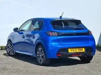 Used Peugeot 208 Allure 100 HP (73 kW) 2021 Blue Hatchback
