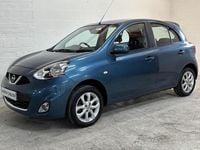 Used Nissan Micra Acenta 80 HP (58 kW) 2014 Blue Hatchback