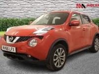 Used Nissan Juke S 110 HP (80 kW) 2016 Red SUV