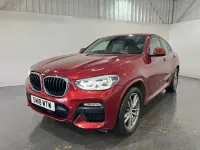 Used BMW X4 M Sport 190 HP (139 kW) 2018 Red SUV