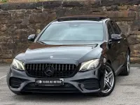Usado Mercedes E220 AMG Line Premium 2017 Preto Sedan