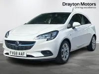 Used Vauxhall Corsa 75 HP (55 kW) 2018 White Hatchback