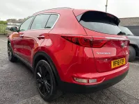 Used Kia Sportage 115 HP (84 kW) 2018 Red SUV