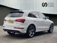 Used Audi Q5 S-line plus 150 HP (110 kW) 2014 White SUV